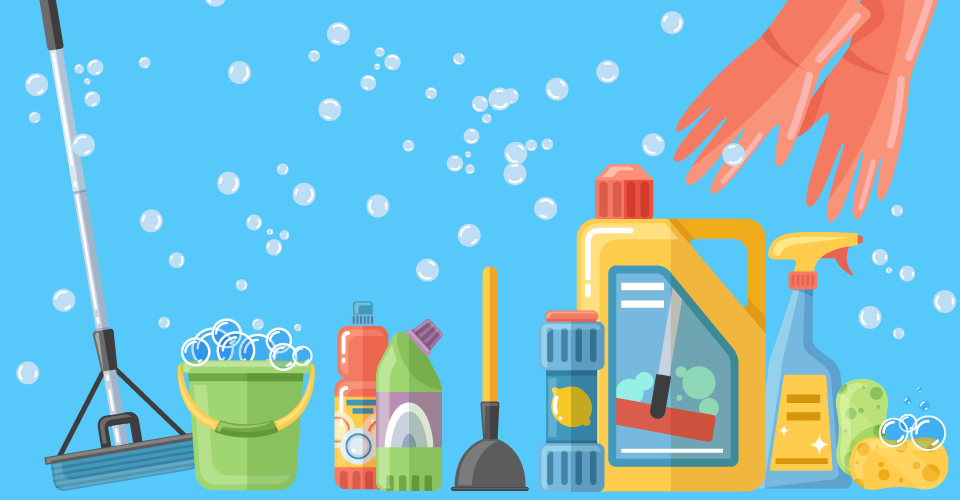 Nettoyer toute sa maison avec 4 produits écologiques et économiques